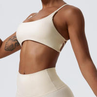 Sudadera Deportiva Para Mujer De Terciopelo Suave Alta Elasticidad Y Secado Rápido Cross Back Yoga Running Fitness Workout - details 21