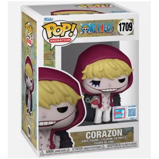 Funko pop Corazon 1709 One Piece 2024 Fall Convention corazón - 1
