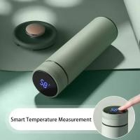 Botella De Agua Inteligente De Acero Inoxidable 2Pcs Impermeable Con Pantalla LCD De Temperatura Mantén Bebida Caliente Y Fría - details 3