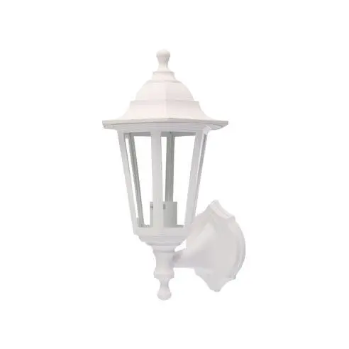 Gsc Evolution Farol de Jardín Brazo Reversible Serie Bagan E27 IP44 Blanco - 1