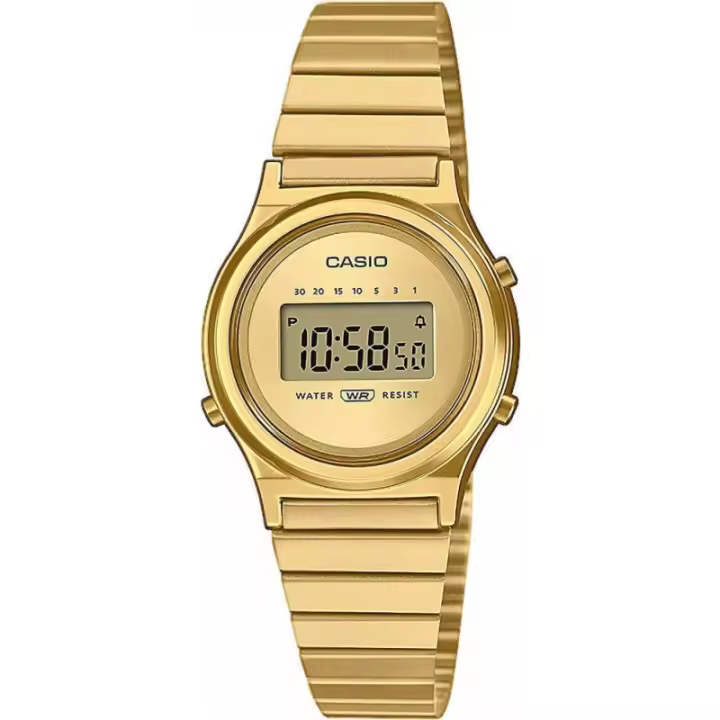 Reloj Casio Mujer Dorado La700weg-9aef - 1