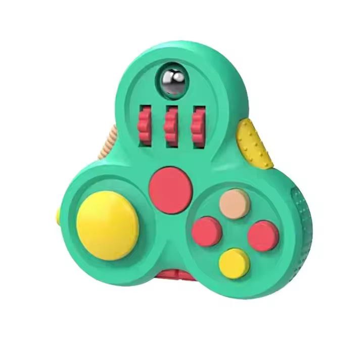 Juguete De Desestresor Para Niños Juego De Cuadrado Mágico Giratorio Para Mesa Controlador De Juego De Dedos Creativo - 1