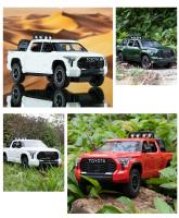 Modelo De Coche De Aleación Toyota Tundra 1:24 Con Sonido Y Luz Simulación Vehículo De Metal Para Niños Juguetes De Coche Regalo Para Niños Hombres - details 13