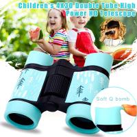 Niños binoculares para la edad 3-12 años niños niñas caza plegable pequeño telescopio regalos de cumpleaños educativos camping al aire libre - details 5
