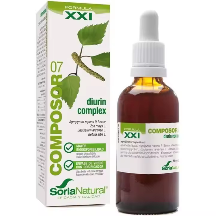 Soria Natural Composor 7 Betula Complex - 50 mililitros - 1