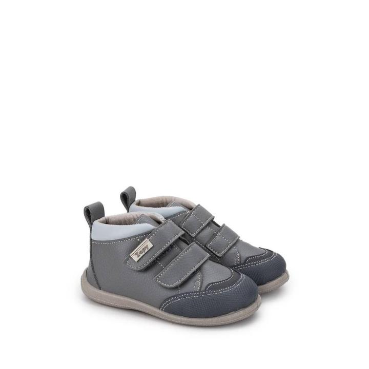 Bota respetuosa bebe gris marengo Zapyflex