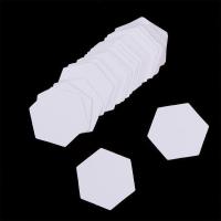 100PCS Plantillas Hexagonales Para Patchwork Y Costura DIY Herramientas Para El Arte De La Costura Tamaños Variados Para Mujeres Y Hombres Material De Poliéster Y Papel - details 9