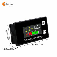 Indicador De Capacidad De Batería De Plomo Ácido Y Litio 12V 24V 48V 72V Voltímetro De Tensión Para Coche Y Motocicleta DC 8V-100V Aideepen - details 6