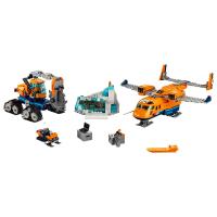 Bloques De Construcción Serie Ciudad Avión De Suministro Polar Aventura Arctico Vehículo Tractado De Hielo 60196 Regalo Para Niños Juguetes De Montaje - details 4