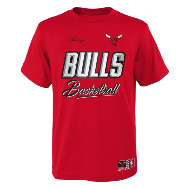 CAMISETA CHICAGO BULLS COURT TRACK - JUNIOR ROJA NBA - 1