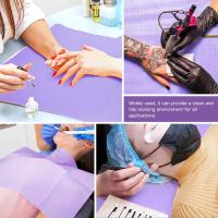 DMTATTOO Pack De 125/50/25/10PCS Almohadillas De Limpieza Para Tatuaje Impermeables Herramientas Profesionales De Maquillaje Permanente Tapete De Mesa Desechable Para Tatuaje - details 6