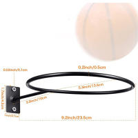 Estante Multifuncional Para Baloncesto Y Fútbol Soporte De Bola De Pared Decoración Para Sala De Estar Organizador Deportivo - details 6