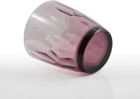 Vasos morados para beber, vasos para agua, vasos para jugo, 305 ml, vidrio, morado - details 1