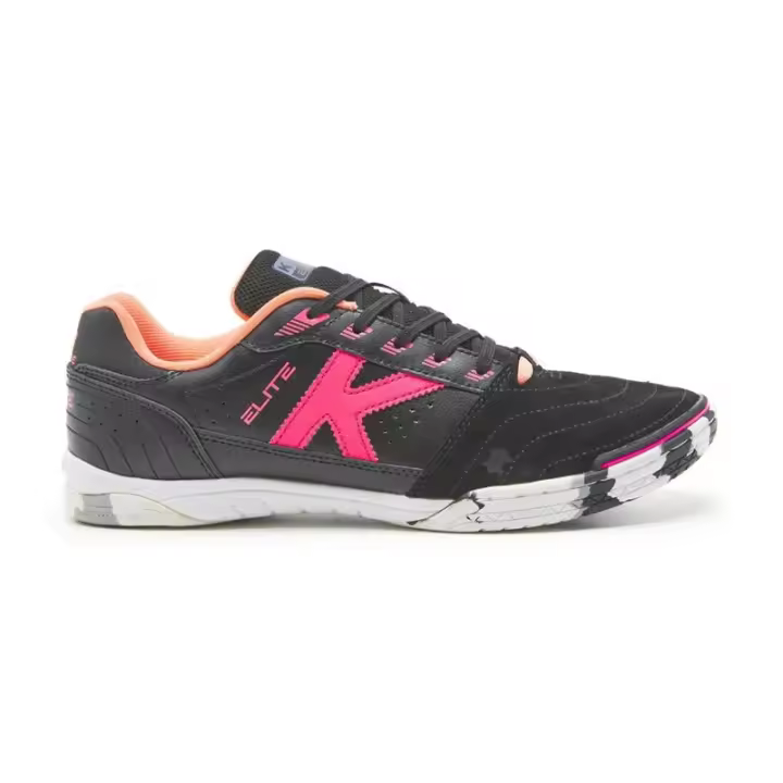 Kelme Zapatillas De Fútbol Sala Kelme Elite Hombre Negro Y Fucsia - 1
