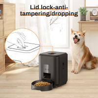 Dispensador Automático De Alimentos Para Mascotas Smart Pet Feeder Máquina De Alimentación Lenta Para Perros Y Gatos Con Programación Tiempo Y Medición - details 10