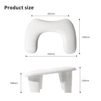 Nueva Diseño De Reposabrazos Para Uñas De PU Suave Con Inclinación De 15 Grados Para Dos Manos Herramienta De Arte De Uñas De Salón De Belleza - details 6