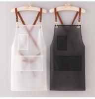 Nueva Delantal Impermeable Y Antiaceite Estilo Coreano Moda Para Mujer Traje De Trabajo Para Cocina Del Hogar Con Correa - details 8