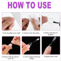 240Pcs Uñas Postizas Cuadradas Extra Largas Y Claras Para Uñas De Acrílico Profesionales Uñas De Acrílico Tapered XXL Uñas Postizas Rectas - details 5