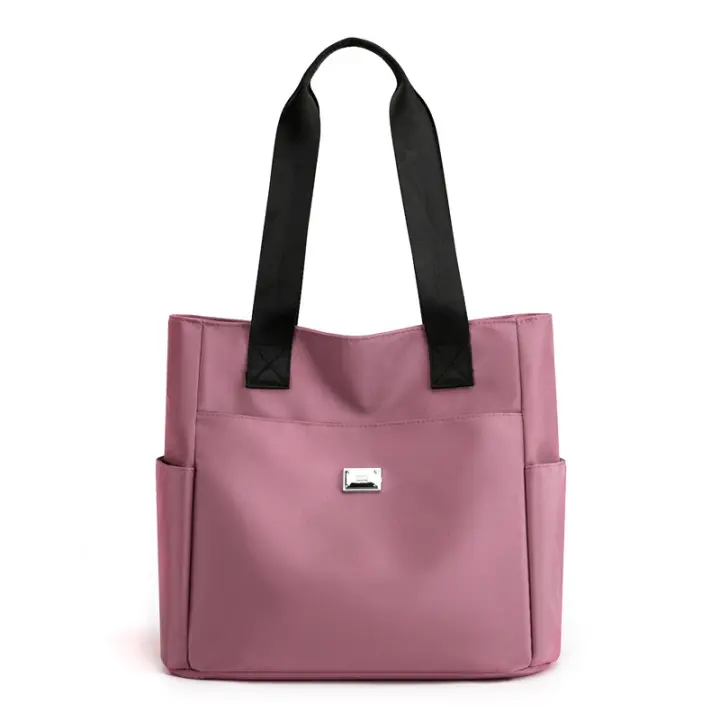 Bolso de Nailon para Mujer, 34*31cm Bolso de Gran Capacidad, Bolso Impermeable Versáril, Bolso de Hombre - 1
