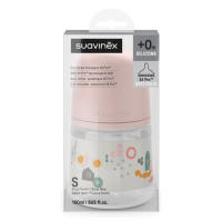 Suavinex Biberón Tetina Fisiológica Flujo Lento S +0m 150ml - details 1