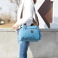 Nueva Bandolera Multifuncional Para Mujer Bolsa De Hombro Mensajera De Lona Con Gran Capacidad Estilo Casual Para Todas Las Occasiones - details 14