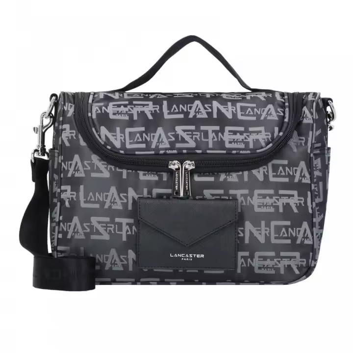 Neceser Logo KBA, Marca Lancaster, Color Negro, Talla Única, Para Mujer - 1