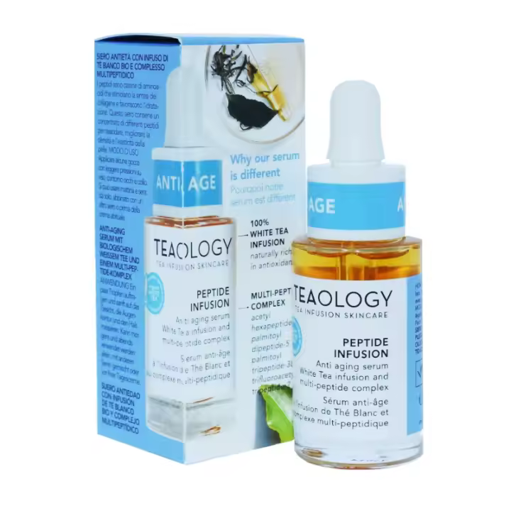 TEAOLOGY SERUM ANTIEDAD CON INFUSIÓN DE TÉ BLANCO Y PÉPTIDOS 15 ML - 1