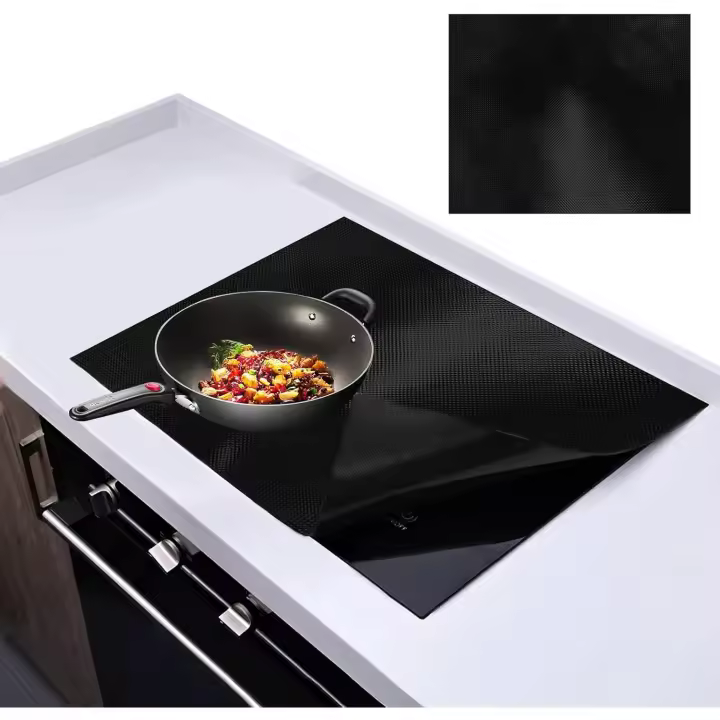 52x61cm Alfombras Protector para Placa Inducción Antideslizante para Cocina Reutilizables - 1