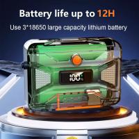 Linterna Frontal LED De Alta Potencia Recargable USB Con Telescópico Fuerte Luz Longitudinal Impermeable Para Camping Pesca Al Aire Libre - details 8
