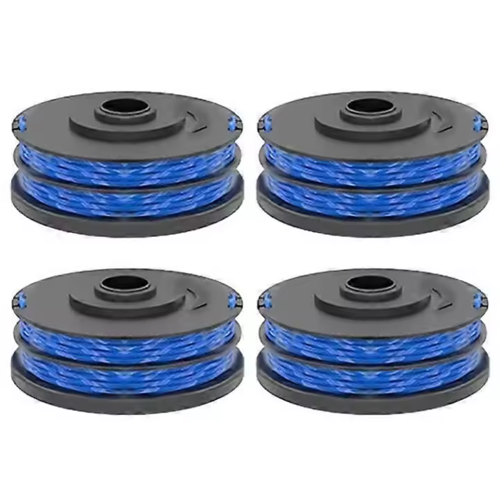 4 unids rac123 Cortacésped línea carrete compatible para Ryobi rlt6030/rlt5127/rlt5027/rlt4125/rlt4027 hierba trimmer reemplazo p - 1