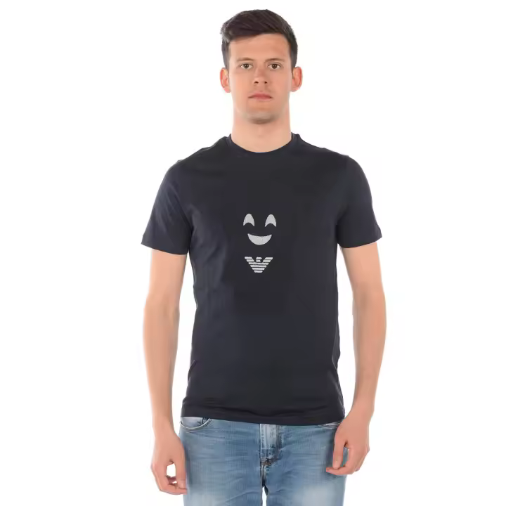 Camiseta Emporio Armani Cotton Man Azul 3G1T911J30Z 922 - 1