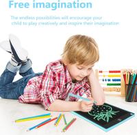 Tablero de escritura LCD para niños, regalos para fiestas infantiles, tablero de graffiti en color de 16pulgadas para pintar, tablero de escritura Boogie, regalo de juguete educativo para niños pequeños, adecuado para ancianos, niños y niñas.Vender negro - details 4