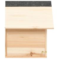 vidaXL Casa para ardillas madera maciza de abeto 26x25x29 cm - details 3