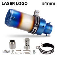 Accesorios De Motocicleta Universal En Acero Inoxidable Modificar Escape Project Muffler 51mm 60mm Para TNT125 GPR150 MT15 R25 XMAX125 250SR PCX - details 9