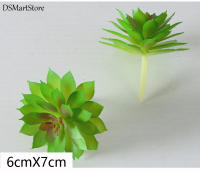 9/6PCS Plantas De Suculentas Artificiales Para Decoración De Hogar Cactus Miniatura Realista Texturizada Falsa Planta Para Exposición Y Regalo - details 7