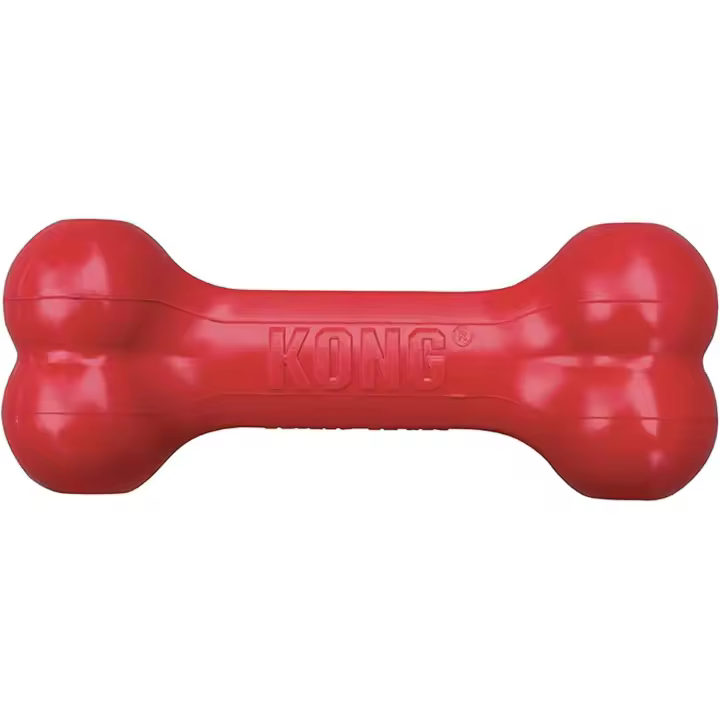 KONG Goodie Bone Mordedor Hueso de Goma Rojo Talla L - 1