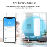 Sensor De Fuga De Agua WiFi Zigbee Tuya Notificaciones De Alarma De Inundación En La Casa Seguridad Smartlife APP Detector De Fugas - details 5