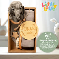 Soulcare - Littlelove - Regalos Bebes Recién Nacidos - Neceser Bebe Recién Nacido - Canastilla Bebe Recién Nacido (Conejo) - details 5