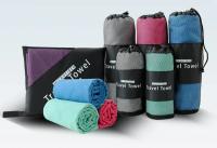 Toalla Deportiva De Microfibra Secado Rápido Con Bolsillo Ultraligera Absorbente Para Piscina Gimnasio Fitness Yoga Playa - details 1
