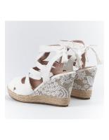 Mandarina Kelly alpargata novia ,zapatilla yute o esparto con cuña - details 2