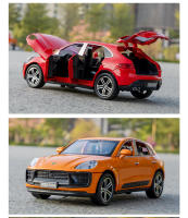 Modelo De Coche Macan T SUV a Escala 1:32 Con Luz Y Sonido Función Retroceso Juguete De Metal Duradero Para Coleccionistas Y Niños - details 10