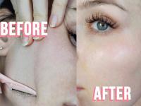 Maquinillas de afeitar removedor de pelo facial Shaper, herramienta de dermaplaning Exfoliante para mujeres y hombres 6 piezas - details 2