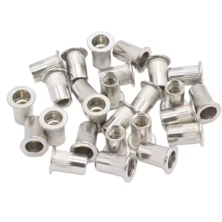 50pcs Insertos De Tornillo Planos Cabeza Compensada Acero Inoxidable 304 Para Aleación De Aluminio Y Carbono Tamaños M3-M10 - 1