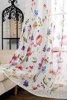 No Application Tela para Hacer Visillo Traslúcido Estampado - 280cm - details 2