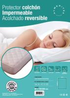 colchon acolchado PU impermeable para cama 90-105-135-150 - details 0