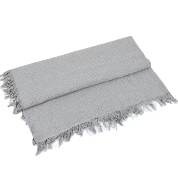 Almeritex 2000 Colcha Multiusos Sofa,Manta Foulard,Plaid para Cama,Cubresofa Cubrecama Gris Claro - 1