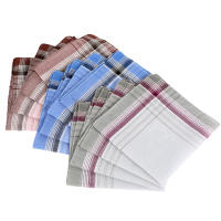 Pañuelos De Mano 12Pcs Cuadrados Multicolor Rayados Para Hombres Y Mujeres Para Bodas Fiestas Negocios Toalla De Pecho - details 10