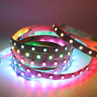 Tira De Luces LED RGB WS2812B SMD5050 30/60 LEDs/m Flexible Para Decoración Control Remoto Inalámbrico 5V Smart Addressable Pixel - details 11