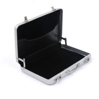 Nueva Caja De Almacenamiento De Aluminio Porta Tarjetas De Crédito Y Business ID Mini Maleta Caja De Monedas Organizador De Joyas Rectangular - details 5