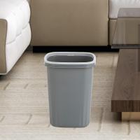 Recipiente De Basura Grande Con Almacenamiento Cesta Decorativa Minimalista Para Dormitorio Toilette Estudio Cocina Hogar - details 6